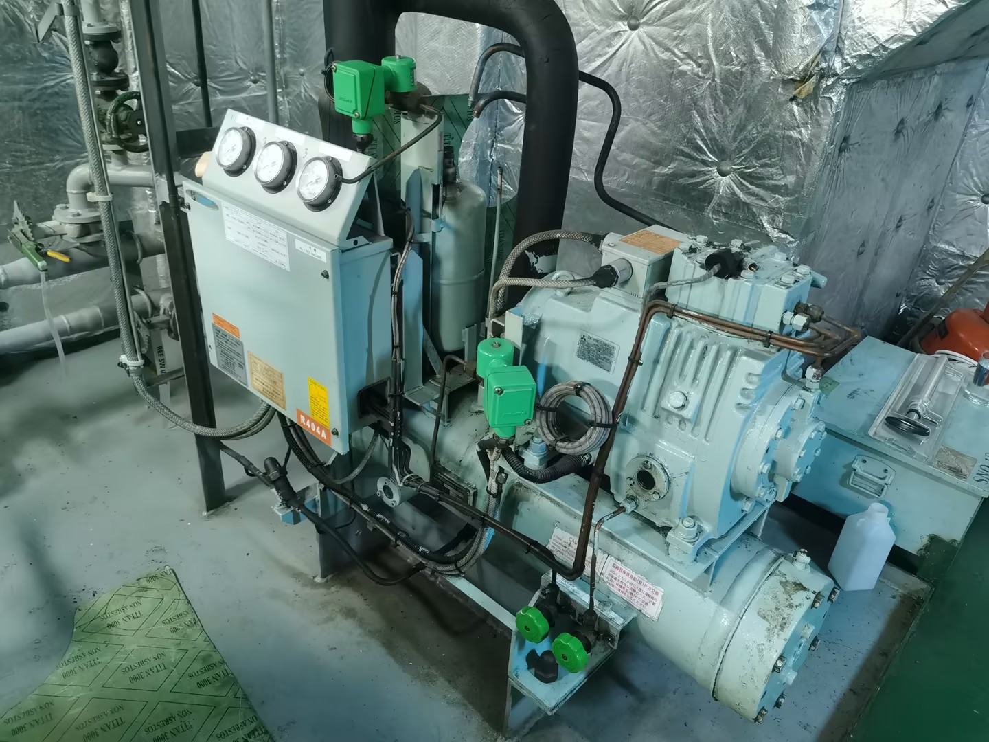 Maintenance and commissioning of Mitsubishi refrigeration units