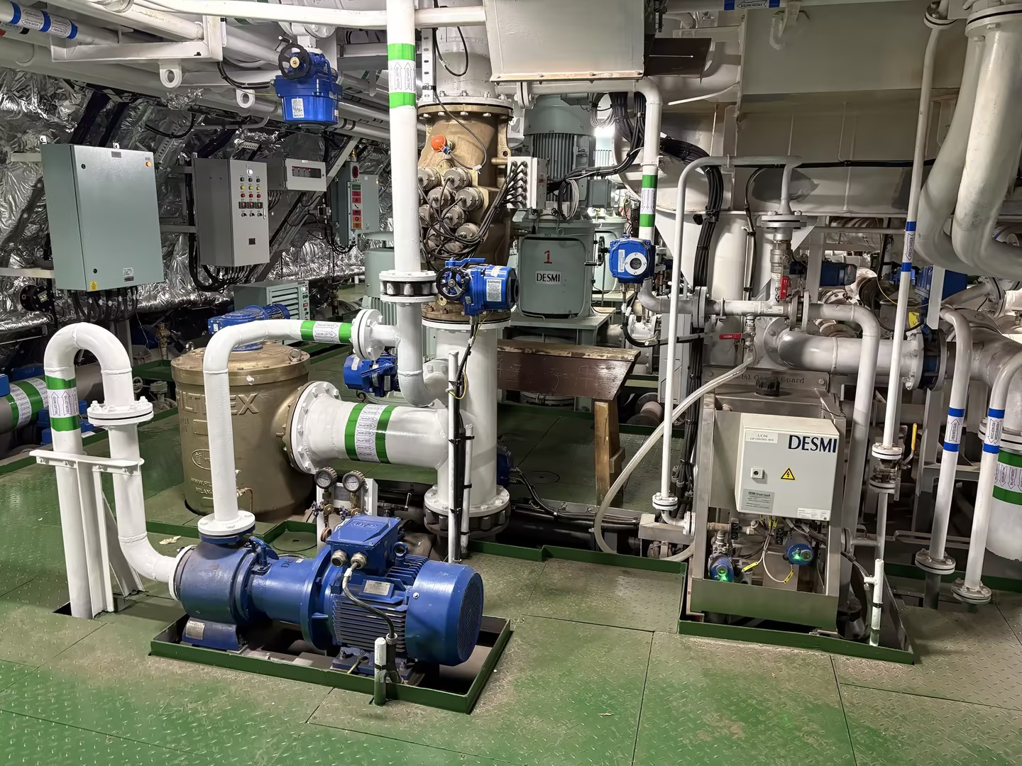 The overall ballast water system